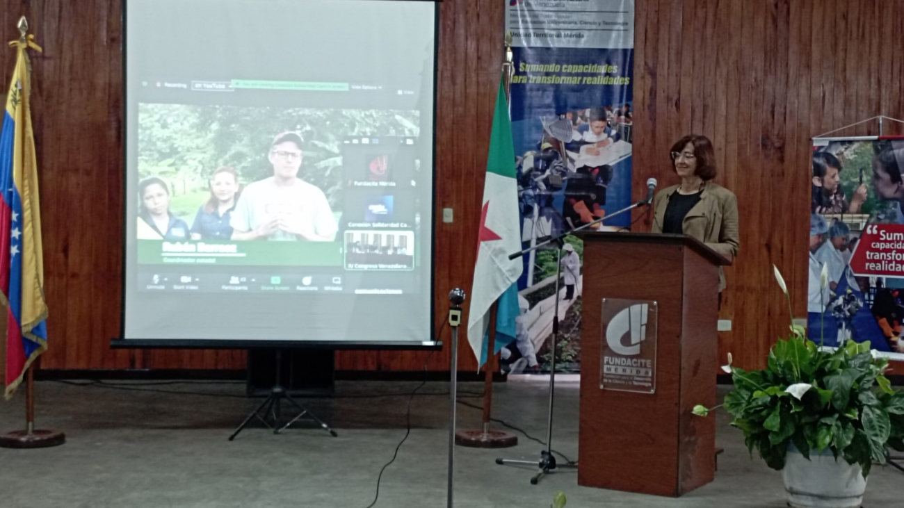 IV Congreso Venezolano de Agroecología 2022, del 2 al 4 de noviembre en el auditorio de Fundacite Mérida