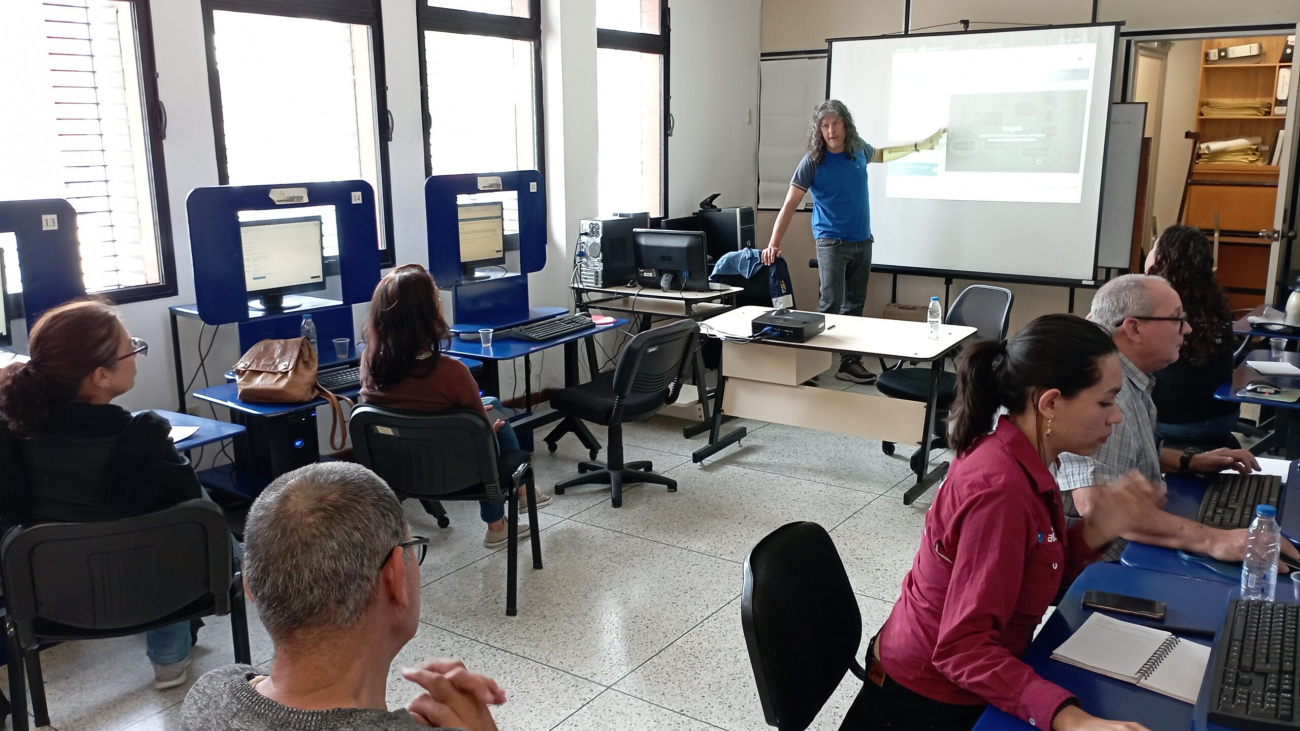 curso de Chamilo en Fundacite Mérida