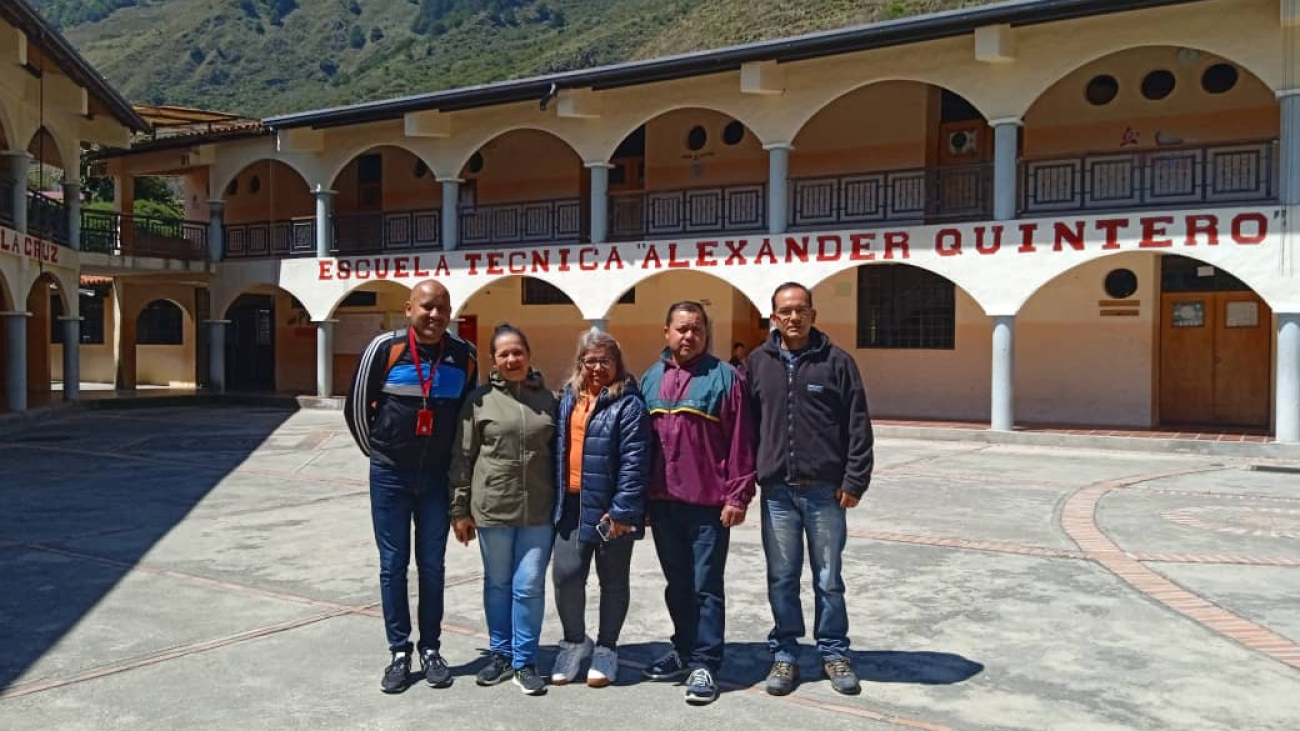 Visita a la ETA Alexander Quintero