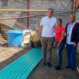 Entrega de materiales por